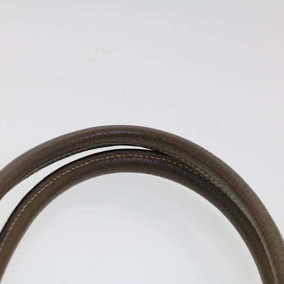 PRADA Hand Bag Canvas Leather Green Auth 53252 - Picture 8 of 16